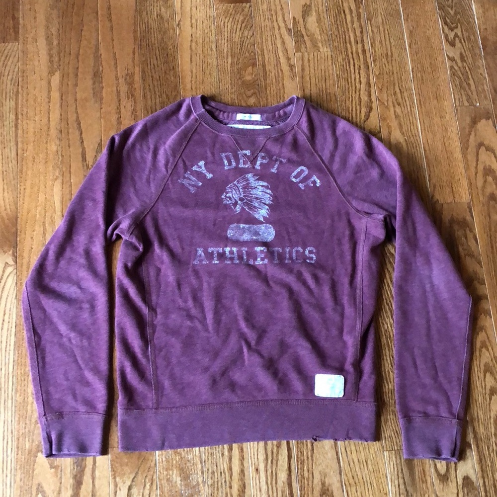 Distressed Abercrombie and Fitch Sweatshirt